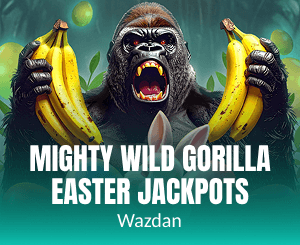 Mighty Wild Gorilla Easter Jackpots